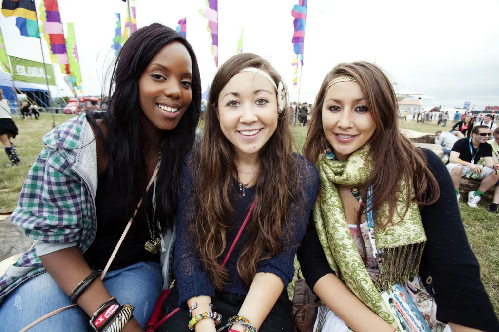 Festivalgoers and atmosphere at Global Gathering 2010